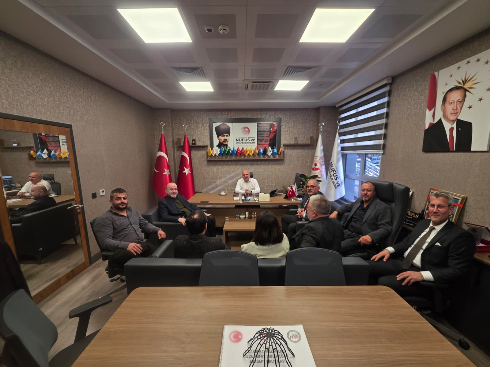 Derneğimizden Canik İlçe Nüfus Müdürlüğü’ne Ziyaret