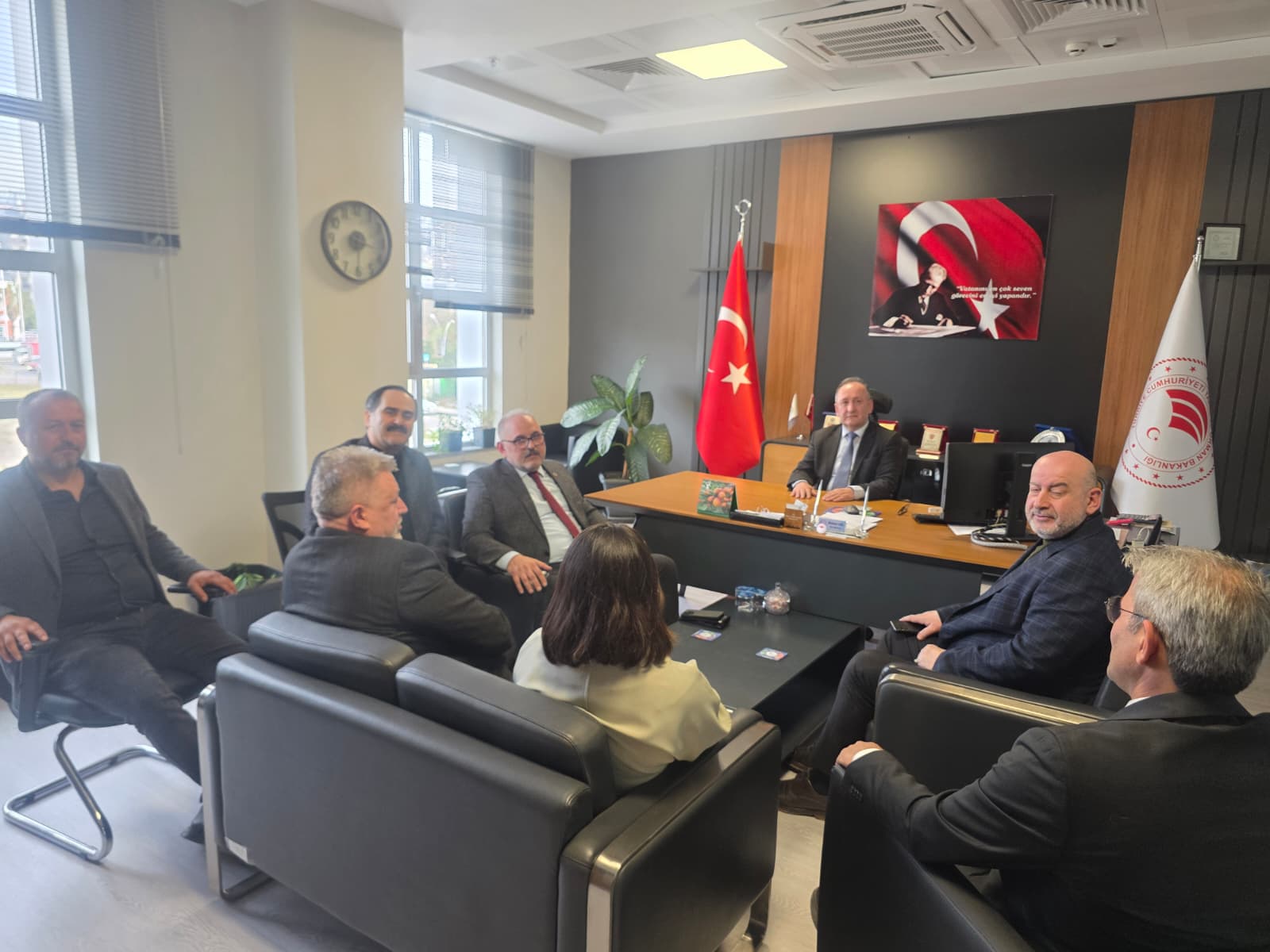 Canik İlçe Tarım ve Orman Müdürlüğü’ne Ziyaret
